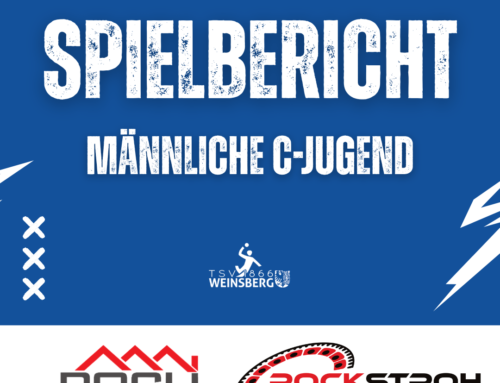 mC-Jugend gewinnt verdient gegen Hohenlohe 25:21